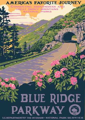 Blue Ridge Parkway - National Park Service Poster