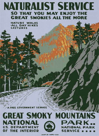 Great Smoky Mountains National Park - National Park Service Poster