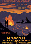 Hawaii National Park Poster