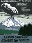 Lessen Volcanic National Park Poster