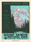 Mount Rainier National Park -&nbsp;Washington State Poster