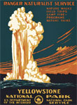 Yellowstone National Park - Geyser Poster