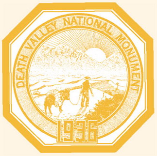 Death Valley National Monument Window Sticker - 1936