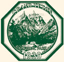 Grand Teton National Park Window sticker - 1939