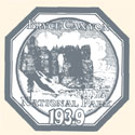Bryce Canyon National Park Window sticker - 1939
