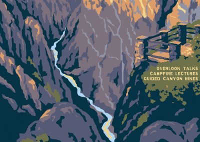 Black Canyon of the Gunnison is available in a screened print and cards!