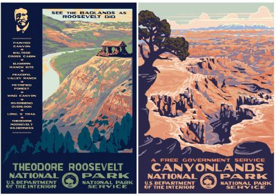 Canyonlands and Theodore Roosevelt National Park prints now available