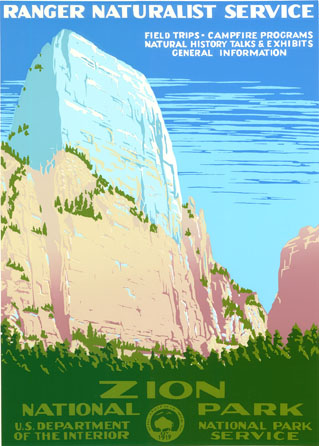 Zion National Park (original coloring)