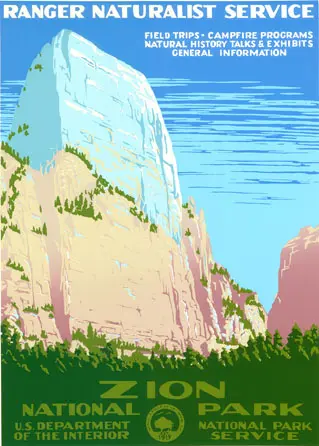 Zion National Park (original coloring) - Ranger Doug's Enterprises