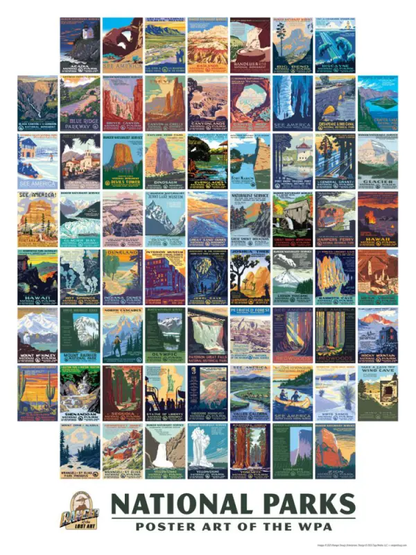 NATIONAL EDGE DAY 2000 シルクスクリーンポスター Posters Poster - Ranger Doug's Enterprises