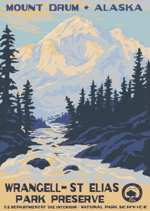 Wrangell St. Elias National Park - Mount Drum